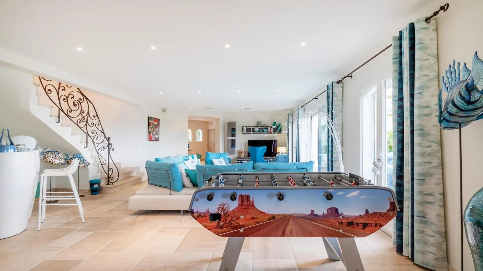 Magnificent House With Swimming Pool And Sea View 15 Minutes From Cannes Mandelieu 0*,