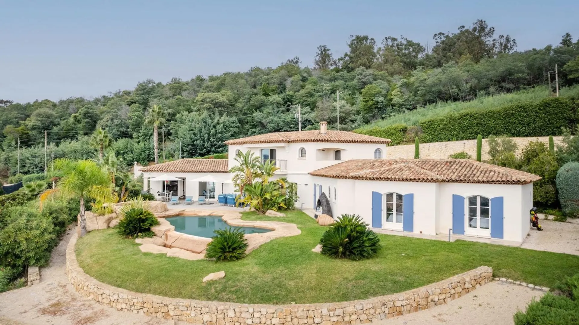 Magnificent House With Swimming Pool And Sea View 15 Minutes From Cannes Mandelieu Tatil Evi